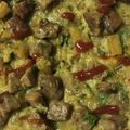صورة من نسيم الصباح ، شاركها بعد تجربة وصفة بيض مقلي بالدجاج والزيتون والجبنة الرومي 🥚🧀🍗