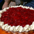 El cooksnap de Jim Rod cuando hizo Tarta de frutillas con Crema.