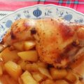 El cooksnap de Merche MR cuando hizo Pollo al horno con soja y miel.