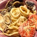 El cooksnap de Sara PA cuando hizo Tallarines con salsa de marisco fáciles (Tonystile).