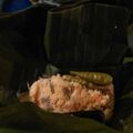 Cooksnap dari VALEN PANDU untuk resep Pepes tahu,  kemangi,  lamtoro wong ndeso