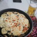 El cooksnap de Sandra Alida Gómez cuando hizo Tarta de acelga y calabaza.