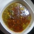 Mamta Rastogi's cooksnap of when they made Daal-palak-methi mix.