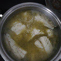 El cooksnap de victor cuando hizo Bacalao fresco en salsa verde.