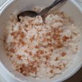 El cooksnap de Ana Maria cuando hizo Arroz con leche.