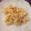 El cooksnap de Alicia cuando hizo Bacalao a bras con atajo, una receta portuguesa.