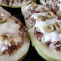 El cooksnap de Juli Male cuando hizo Zucchinis rellenos.