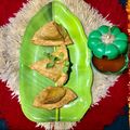 Sneha Patel's cooksnap of when they made Baby Aloo Samosas.