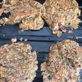 El cooksnap de Julieta Wenk cuando hizo Hamburguesas de lentejas veganas.