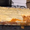 El cooksnap de Gaby López Delafuente cuando hizo Lasagna a la Bolognesa.