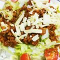 もこもこ７'s cooksnap of when they made 【チリパウダーで本格的!】タコライス.