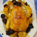 El cooksnap de Gabriel Melo Lozano cuando hizo Pollo asado con manzana y ciruelas. Recetas Navideña.