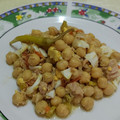 El cooksnap de Juan Carlos Murillo Rincón cuando hizo Ensalada de garbanzos.