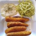 El cooksnap de May Villarreal cuando hizo Espagueti verde.