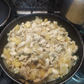 El cooksnap de Antonia Martinez cuando hizo Pollo con piña.