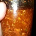 El cooksnap de Diana Lutrez cuando hizo Chimichurri Argentino para Carnes.
