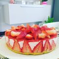 il Cristina quando ha preparato Torta mousse di fragole