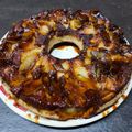 El cooksnap de Mariana Mili cuando hizo Torta invertida de manzana.