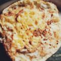 Rafiqua Shama का कुकस्नैप जब उन्होंने एग पोर्च विद चीज़ (egg poach with cheese recipe in Hindi) बनाया था।