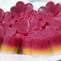 Cooksnap dari Rika Indrasari untuk resep Talam Mocaf Buah Naga dan Mangga #Maree
