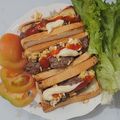 Cooksnap của Cau Hai khi họ làm theo món Sandwich bò bằm