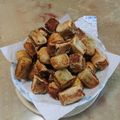 鄭羽絜 的 簡易地瓜芝麻鬆餅燒 cooksnap