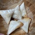 Cooksnap de Aux douceurs de Gaelle sur la recette Samoussa thon kiri airfryer