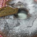 El cooksnap de Laura Madruga cuando hizo Budín de banana y manzana.