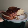 El cooksnap de Abril Benítez cuando hizo Budín de banana y coco vegano.