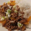 Miss Fluffy's Cooking (Angie's Italian Cooking)'s cooksnap of when they made Mongolian Minced Beef.