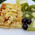 El cooksnap de Virginia Dorado cuando hizo Waffles salados🧇.