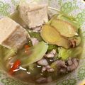 詩貴妃 的 麻油松板豬高麗菜湯(簡單料理) cooksnap