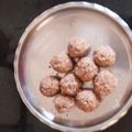 Kirtana Pathak's cooksnap of when they made ભાખરી ચુરમા ના લાડુ (Bhakhri Churma Ladoo Recipe In Gujarati).