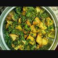 Richa verma का कुकस्नैप जब उन्होंने आलू मेथी मसालेदार सब्जी(aloo meth masaledar sabzi recipe in hindi) बनाया था।