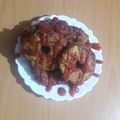 کوک اسنپ sahar بعد از امتحان کردن دونات مرغ و ذرت.