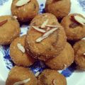 Kavita Kapoormehrotra.1's cooksnap of when they made Besan ladoo.