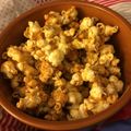 Cooksnap de Cecilia Pavan quando cozinhou Pipoca No Microondas Com Calda De Doce de Leite.