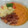 El cooksnap de Pilarica cuando hizo Salmorejo con esferas de melón y almendras crocanti.