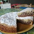 El cooksnap de Cecilia Arrúa cuando hizo Torta marmolada.
