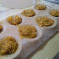 El cooksnap de Diana Lopez cuando hizo Sorrentinos integrales rellenos de acelga, calabaza y ricota.