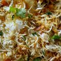 Meera Siddharth's cooksnap of when they made Hyderabadi Veg Dum Biryani.