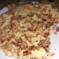 El cooksnap de Yesica Salazar cuando hizo Tortilla de coliflor. Deliciosa! 😋.