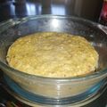 El cooksnap de Laura Cano cuando hizo Bizcocho saludable microondas.