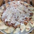 Cooksnap dari Rizky Saputri untuk resep Bolognese Pizza (tanpa ulen)