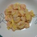 Ting Yu Pan 的 簡易奶油蝦仁 cooksnap