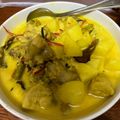 Cooksnap Susan Irwansyah semasa beliau membuat Ayam masak lemak cili api.