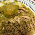 El cooksnap de Susana Tapia cuando hizo Pollo en salsa verde.