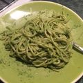 El cooksnap de RedCode cuando hizo Spaghetti Poblano (Vegetariano).