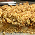 El cooksnap de Lumen Mariana cuando hizo Crumble de avena, manzana y pera.