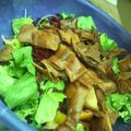 H Maigaree's cooksnap of when they made Fattoush salad.